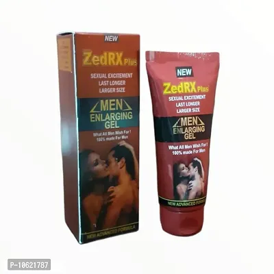 ZedRX Plus - Men Enlarging Gel (50g) - Erectile Dysfunction and Penis Erection Gel - New Advanced Formula !-thumb0