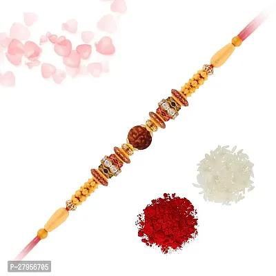 Rakhi for Brother - Multicolor Beads