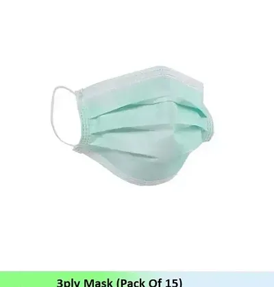 New Useful 3ply Mask (Pack Of 15)