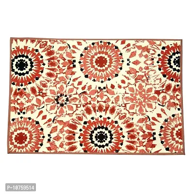 Bilberry Furnishing By Preeti Grover Brown Coffee Printed Cotton Table Mat?for 6 Seater (Mat_106) Pack of 6-thumb2