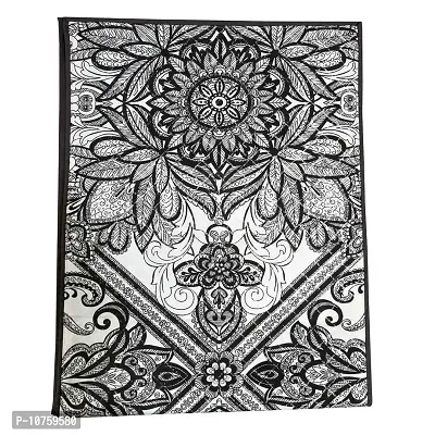 Bilberry Furnishing By Preeti Grover All-Season Floral Cotton Table Runner Easily Fits on 4, 6 Seater-thumb2