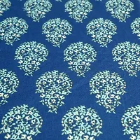 Bilberry Furnishing By Preeti Grover Blue Paisley Printed Cotton Table Mat?for 6 Seater (Mat_101) Pack of 6-thumb3