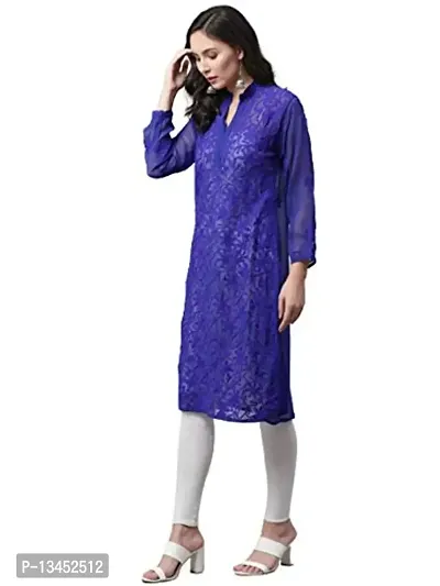 Saadgi Chikankari Handwork Kurta-thumb3