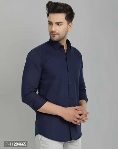 Trending formal Cotton Blend shirt for men-thumb0