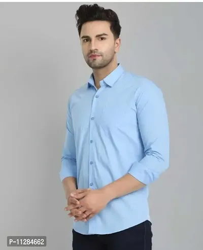 Trending formal Cotton Blend shirt for men-thumb0