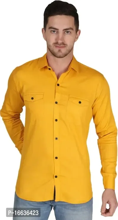 Latest Cargo Desing Mens cotton shirt-thumb0