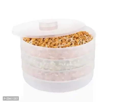 Transparent Plastic Food Contain Pack Of 1