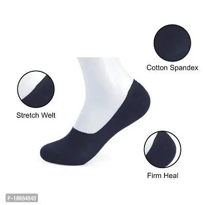 Blackister Men and Women Solid Low Cut Loafer Socks Multi-Coloured (3)-thumb3
