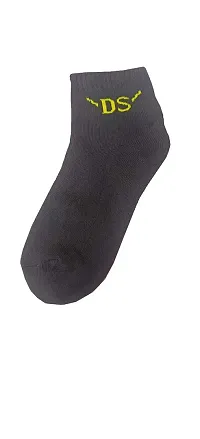 Unisex Cotton Premium Low Cut Ankle Socks/Shoe Liner Socks/Loafer Socks With Anti Slip Silicon Grip Combo (9)-thumb4