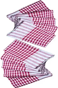 Wet and Dry Kitchen Towel, Cleaning Cloth, Dining Napkins, Check Duster, Table Napkin for dusting, Cleaning, Wiping, Dinner Napkin-thumb1