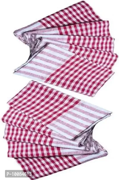 Wet and Dry Kitchen Towel, Cleaning Cloth, Dining Napkins, Check Duster, Table Napkin for dusting, Cleaning, Wiping, Dinner Napkin-thumb2