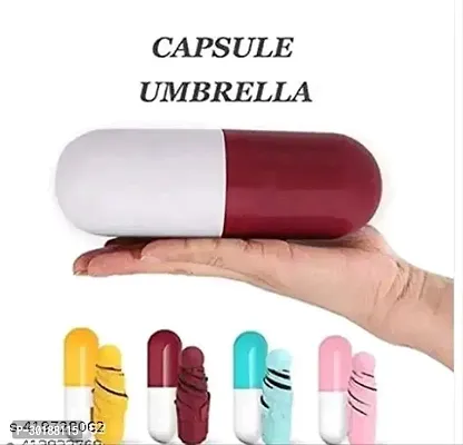 Capsule Mini Travel Foldable Umbrella-thumb0