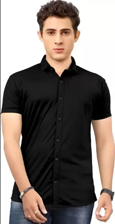 Trendy Cotton Short Sleeves Casual Shirt 
