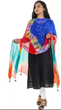 Fancy Chiffon Multi Bandhani Dupatta-thumb3