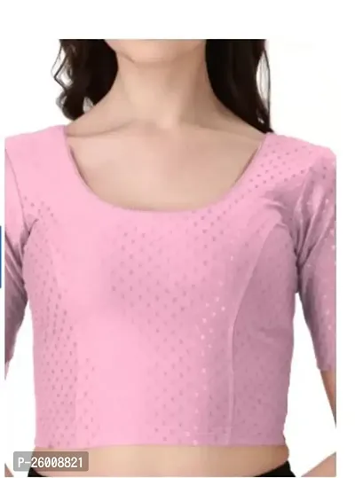 Women Round Neck  Blouse-thumb3