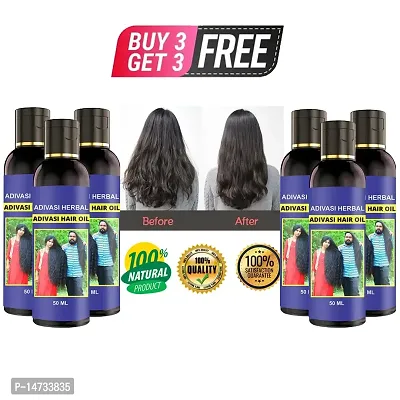 Adivasi Neelambari Ayurvedic Herbal Hair Oil for Dandruff Control and Hair Fall Control for Unisex Hair Oil  (50 ml) BUY 3 GET 3 FREE-thumb0