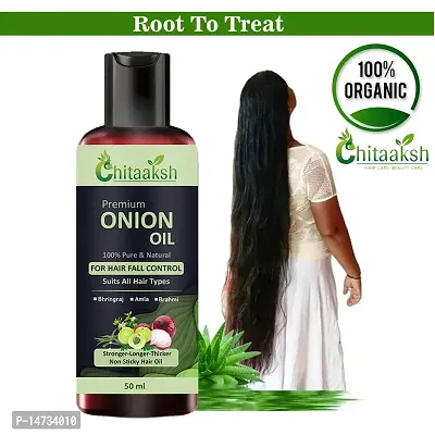 Onion Hair Oil For Hair Growth  Anti Dandruff Oil (50ml) Pack of 1.-thumb0