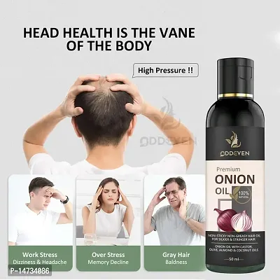 Onion Oil for Hair Regrowth ONION HAIR OIL (50ML) (PACK OF 1)-thumb0