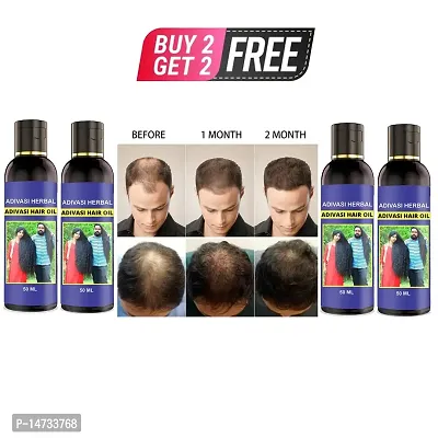 Adivasi Neelambari hair care Aadivasi Best hair growth oil Hair Oilnbsp;nbsp;(50 ml)BUY 2 GET 2 FREE-thumb0