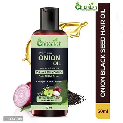 Herbal Red Onion Oil For Hair Growth Anti Hair Fall Hair Oilnbsp;nbsp;(50 ml)-thumb0