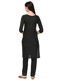 Stylish Fancy Rayon Kurta With Bottom Wear Set For Women-thumb1