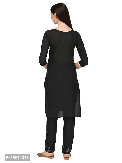 Stylish Fancy Rayon Kurta With Bottom Wear Set For Women-thumb2