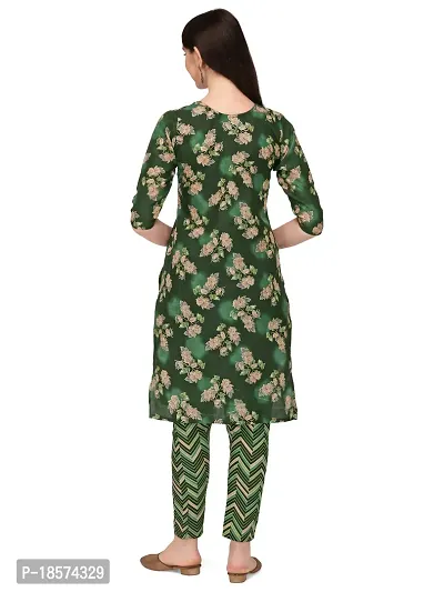 Stylish Fancy Cotton Kurta With Bottom Wear Set For Women-thumb3