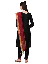 Stylish Fancy Rayon Kurta With Bottom Wear And Dupatta Set For Women-thumb2