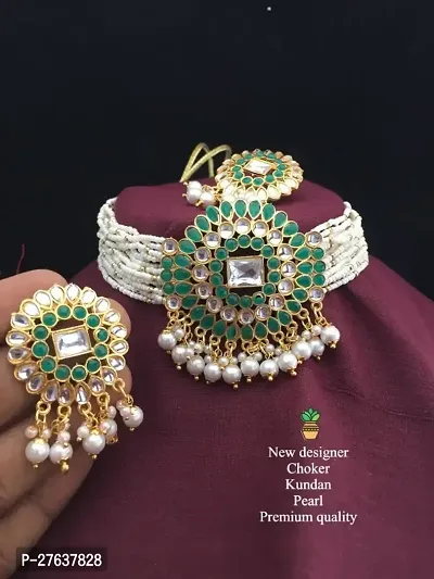 Elegant Alloy Jewellery Set For Women-thumb0