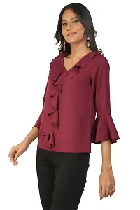 SEWARTS Women's v-Neck Tops for Casual Office-thumb2