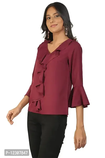 SEWARTS Women's v-Neck Tops for Casual Office-thumb3