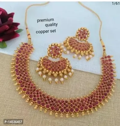 Traditional Gold Plated Jewellery Sets For Women-thumb0