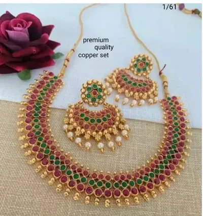 Traditional Plated Jewellery Sets For Women