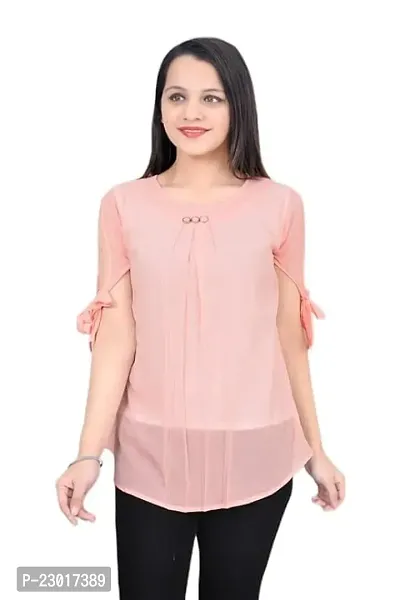 Stylish Fancy Designer Georgette Top For Women-thumb0