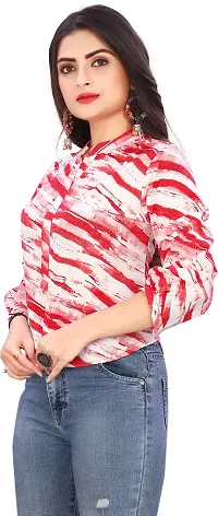 Elite Regular Sleeves Crepe Top For Women