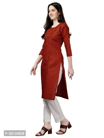 Kailash Fashion Fully Stiched Casual Embroidery Kurti for Womens-thumb2