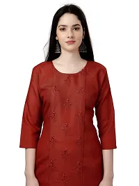 Kailash Fashion Fully Stiched Casual Embroidery Kurti for Womens-thumb2