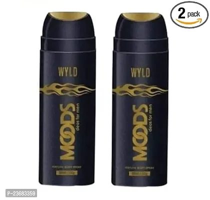 Moods Wyld Deo For Mens (Set of 2) 200 ML