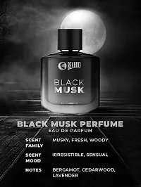 Beardo Black Musk Eau De Parfum Perfume for Men, 100ml | Musky, Woody Perfume for Men Long Lasting | Gift for men | Best Date night fragrance | Mens Perfume-thumb1