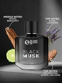 Beardo Black Musk Eau De Parfum Perfume for Men, 100ml | Musky, Woody Perfume for Men Long Lasting | Gift for men | Best Date night fragrance | Mens Perfume-thumb3