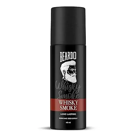 Beardo Whisky Smoke Perfume Body Spray for Men 40ml | Spicy, Woody - Oudh Deo for Men Long Lasting |Date night Deodorant for Men |Gift for men