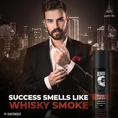 Beardo Whisky Smoke Perfume Body Spray for Men 40ml | Spicy, Woody - Oudh Deo for Men Long Lasting |Date night Deodorant for Men |Gift for men-thumb3