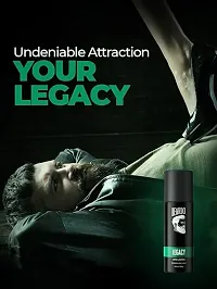 Beardo Legacy Deo Body Spray 150ml | Spicy, Aromatic Fragrance | Long Lasting Freshness | Perfume Body Spray for Men | Best Gift for Men | Premium Deodorant Body Spray for Men-thumb2