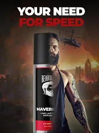 Beardo Perfume Body Spray for men - MAVERICK, 150ml | Aromatic Fresh | Deo For Men | Long Lasting Deodrant for Men | Gift for Men-thumb1
