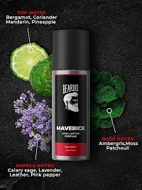 Beardo Perfume Body Spray for men - MAVERICK, 150ml | Aromatic Fresh | Deo For Men | Long Lasting Deodrant for Men | Gift for Men-thumb4