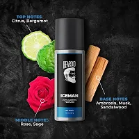 Beardo Iceman and Maverick Perfume Body Spray Combo 150 ml | Long lasting freshness for Men | Prevents Body Odor | Gifts For Men | Deo combos for men-thumb2