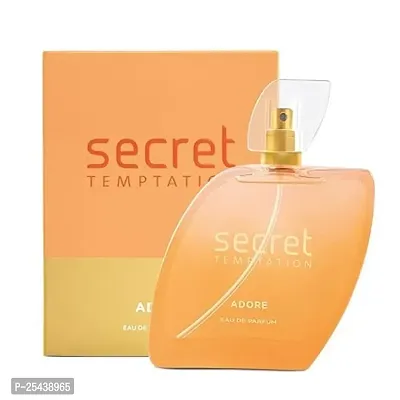 Secret Temptation Adore Eau De Parfum for Women, Long Lasting Floral Office Wear Fragrance, 100 ml|Luxury Women Perfume|Gift for Her