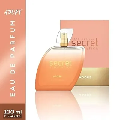 Secret Temptation Adore Eau De Parfum for Women, Long Lasting Floral Office Wear Fragrance, 100 ml|Luxury Women Perfume|Gift for Her-thumb2