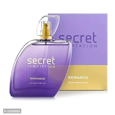 Secret Temptation Romance Eau De Parfum for Women, Long Lasting Chypre Green Everyday Wear Fragrance, 100ml-thumb0