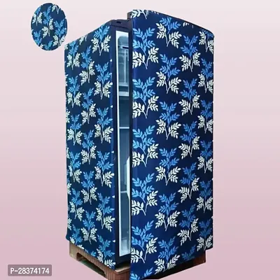 Classic Polyester Printed Fridge Body Cover-thumb0